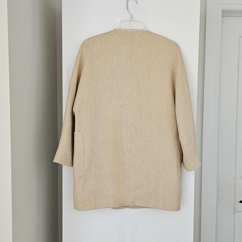 Massimo Dutti Linen Coat- Gorgeous! - Picture 3 of 16